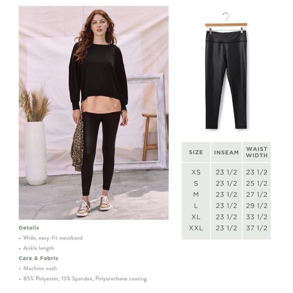 Matilda Jane Newark Leggings, size XL